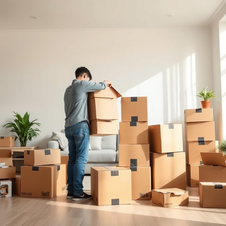 El error que muchos cometen con las cajas de cartón después de mudarse
